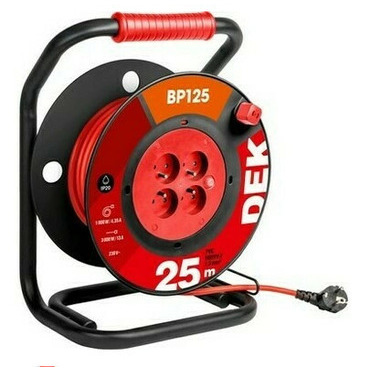 Prívod na bubne predlžovací DEK DEK BP125 25 m