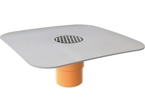 Vtok balkónový zvislý TOPWET TWB 50 PVC