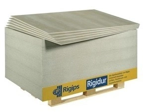 Doska sadrovláknitá Rigips Rigidur H 12,5×1 249×2 750 mm