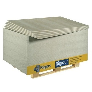 Doska sadrovláknitá Rigips Rigidur H 12,5×1 249×2 750 mm