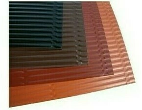 Pás úžľabia úžľabia tehlovočervený