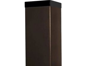 Stĺpik FeZn (poplastovaný) DŘEVOplus 60×60 mm/1,5 m hnedý