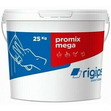 Tmel špachtľovací Rigips ProMix Mega 25 kg
