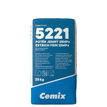 Poter cementový Cemix 5221 25 kg