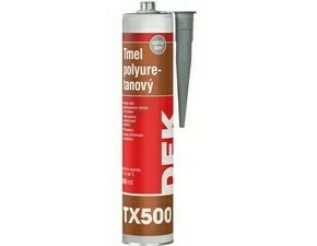 Tmel polyuretánový DEK TX500 300 ml šedý