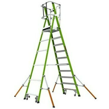 Rebrík plošinový Little Giant Safety Cage 2.0 M10