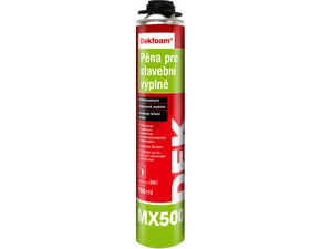 Pena pre stavebné výplne DEKFOAM MX500 750 ml