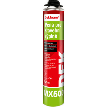 Pena pre stavebné výplne DEKFOAM MX500 750 ml