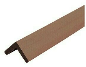 Lišta ukončovacia tvar L DŘEVOplus PROFI 40×40 mm teak