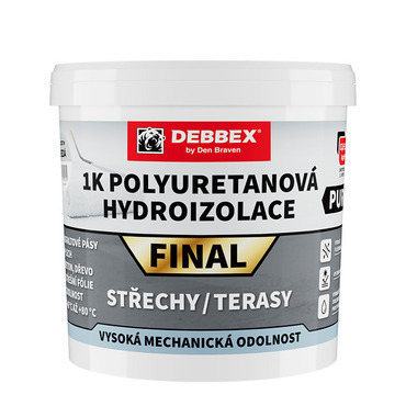 Hydroizolácia 1K polyuretánová Den Braven FINAL 4 kg