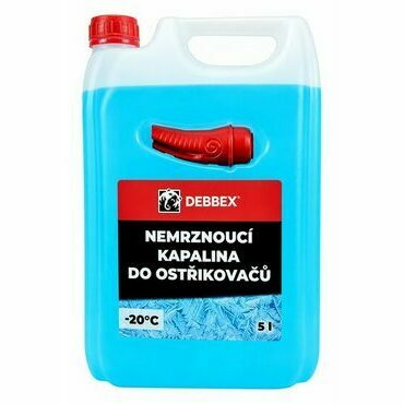 Kvapalina do ostrekovačov nemrznúca Den Braven -20° C 5 l
