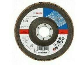 Kotúč obrusovací Bosch Metal 120 10 ks