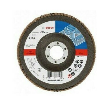Kotúč obrusovací Bosch Metal 120 10 ks