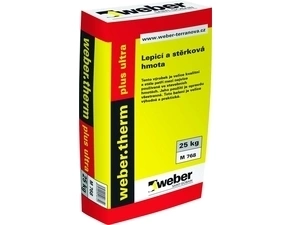 Hmota lepiaca a stierkovacia webertherm plus ultra 25 kg