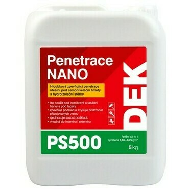 Penetrácia hĺbková DEK NANO PS500 5 kg