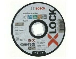 Kotúč rezný Bosch X-LOCK 125 mm 25 ks