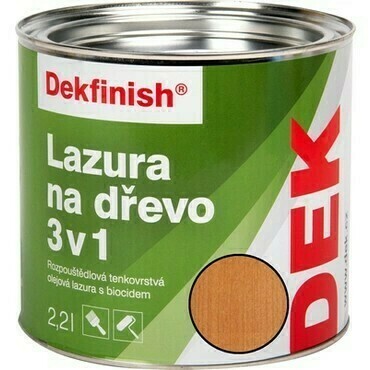 Lazúra 3v1 Dekfinish 2,2 l mahagon