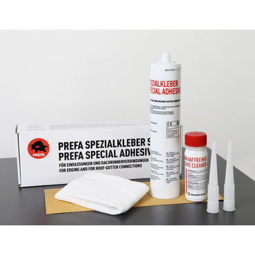 Sada špeciálneho lepidla Prefa 100 antracit