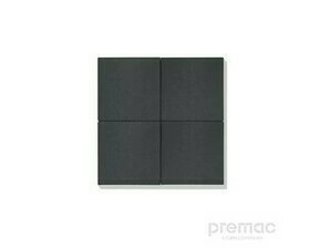 Platňa terasová Premac Ester 400 mm grafitová