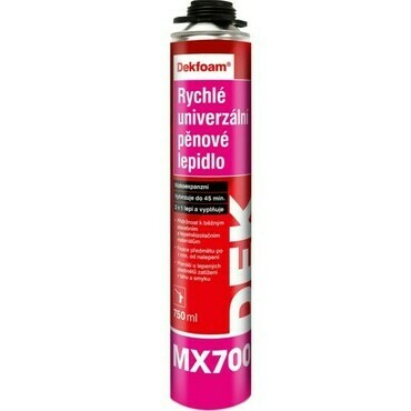 Lepidlo univerzálne penové DEKFOAM MX700 750ml
