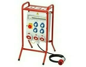 Rozvádzač staveniskový DEK16S RCD 4/3 16/32/VYP/P B