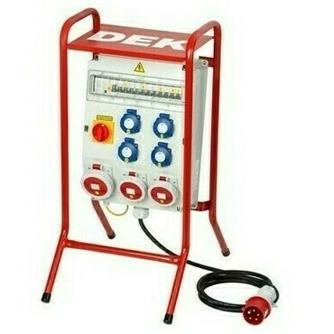 Rozvádzač staveniskový DEK16S RCD 4/3 16/32/VYP/P B