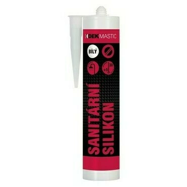 Silikón sanitárny DEKMASTIC 310 ml biely
