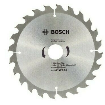 Kotúč pílový Bosch Eco for Wood 190 mm 24 z.