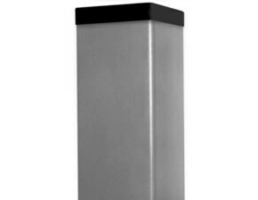 Stĺpik poplastovaný DŘEVOplus 60×60 mm/1 m šedý