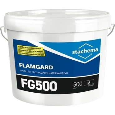 Náter protipožiarny Stachema FG500 FLAMGARD 5 kg sivobiely