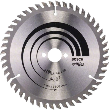 Kotúč pílový Bosch Optiline Wood 160 mm 1,8 mm 48 zubov