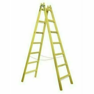 Rebrík drevený PROFI 9 priečok