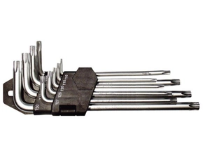 Sada kľúčov Torx Long 1,5–10 mm