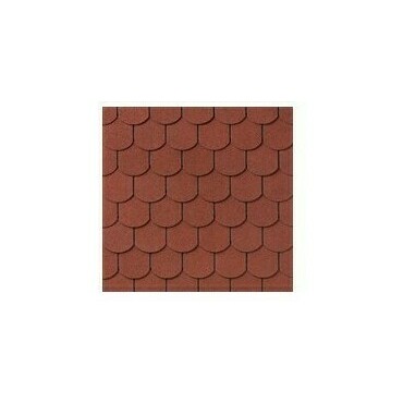 Šindel asfaltový IKO Number One Biber 10 červená