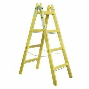 Rebrík drevený PROFI 4 priečky