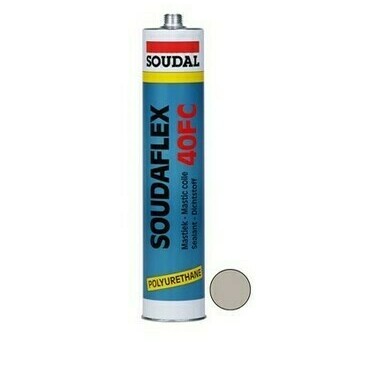 Tmel polyuretánový Soudal SOUDAFLEX 40 FC šedý 310 ml