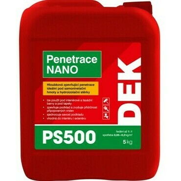 Penetrácia hĺbková DEK NANO PS500 5 kg