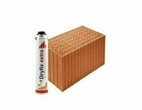 Tehla brúsená Porotherm 44 EKO+ Profi P8 Dryfix rohová