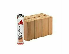 Tehla brúsená Porotherm 44 TB Profi P10 Dryfix polovičná