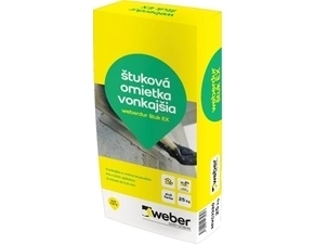 Štuk vonkajší weberdur EX 25 kg
