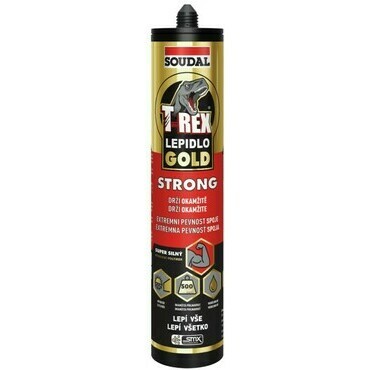 Lepidlo montážne Soudal T-Rex Gold Strong 290 ml