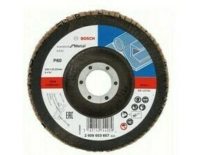 Kotúč obrusovací Bosch Metal 60 10 ks