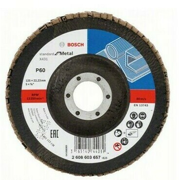 Kotúč obrusovací Bosch Metal 60 10 ks