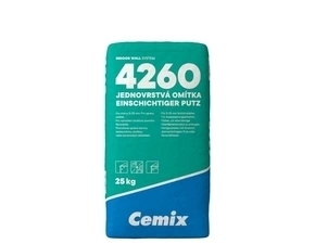 Omietka jednovrstvová Cemix 4260 25 kg