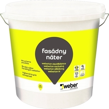 Náter fasádny weberton N 16 kg
