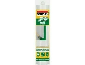 Tmel akrylátový Soudal 280 ml biely
