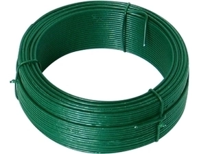 Drôt napínací poplastovaný 3,4 mm/52 m zelená
