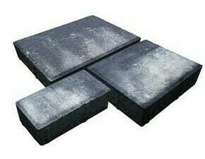 Dlažba zámková Presbeton HOLLAND Kombi colormix Domino 6 cm