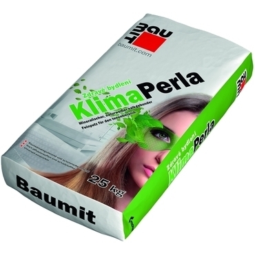Omietka vápenná štuková Baumit KlimaPerla 25 kg