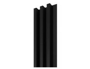 Lamela stenová Stegu Linea Slim 3 Panel čierna/čierna